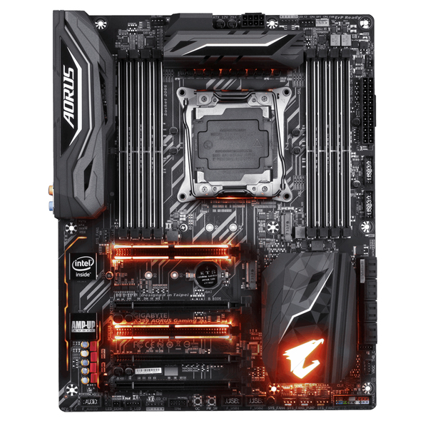 Gigabyte X299 AORUS Gaming 3 ATX-emolevy