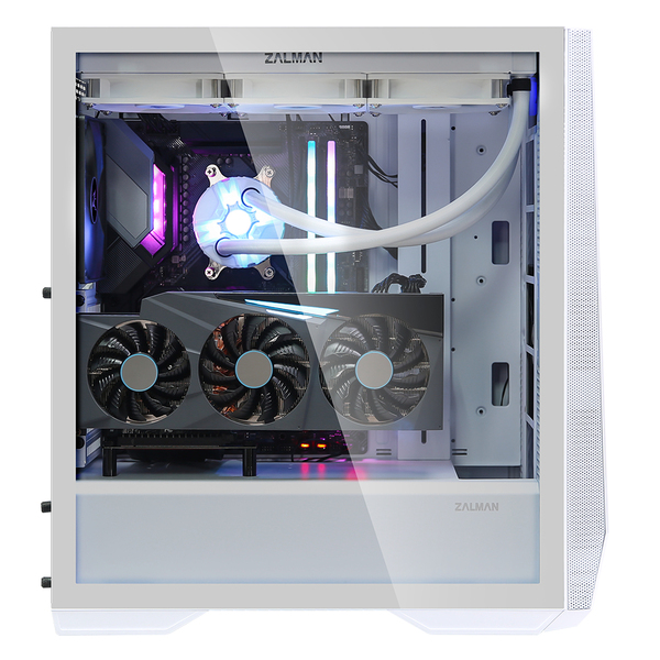 Zalman Z9 Iceberg White ATX/Mid Tower, TG, E-ATX support