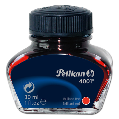 Ink 4001 78 Brilliant Red Pelikan 30 ml
