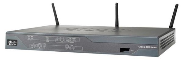 Cisco 887VA Annex A router with VDSL2/ADSL2+ over POTS 802.11n ETSI Compliant - Reititin - DSL-modeemi - 4-porttinen kytkin WAN ports: 2