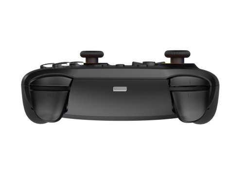 Deltaco Gaming   Tr&aring;dl&ouml;s Switch 2-handkontroll med C-knapp, RGB-belysning och makroknappar &ndash; svart