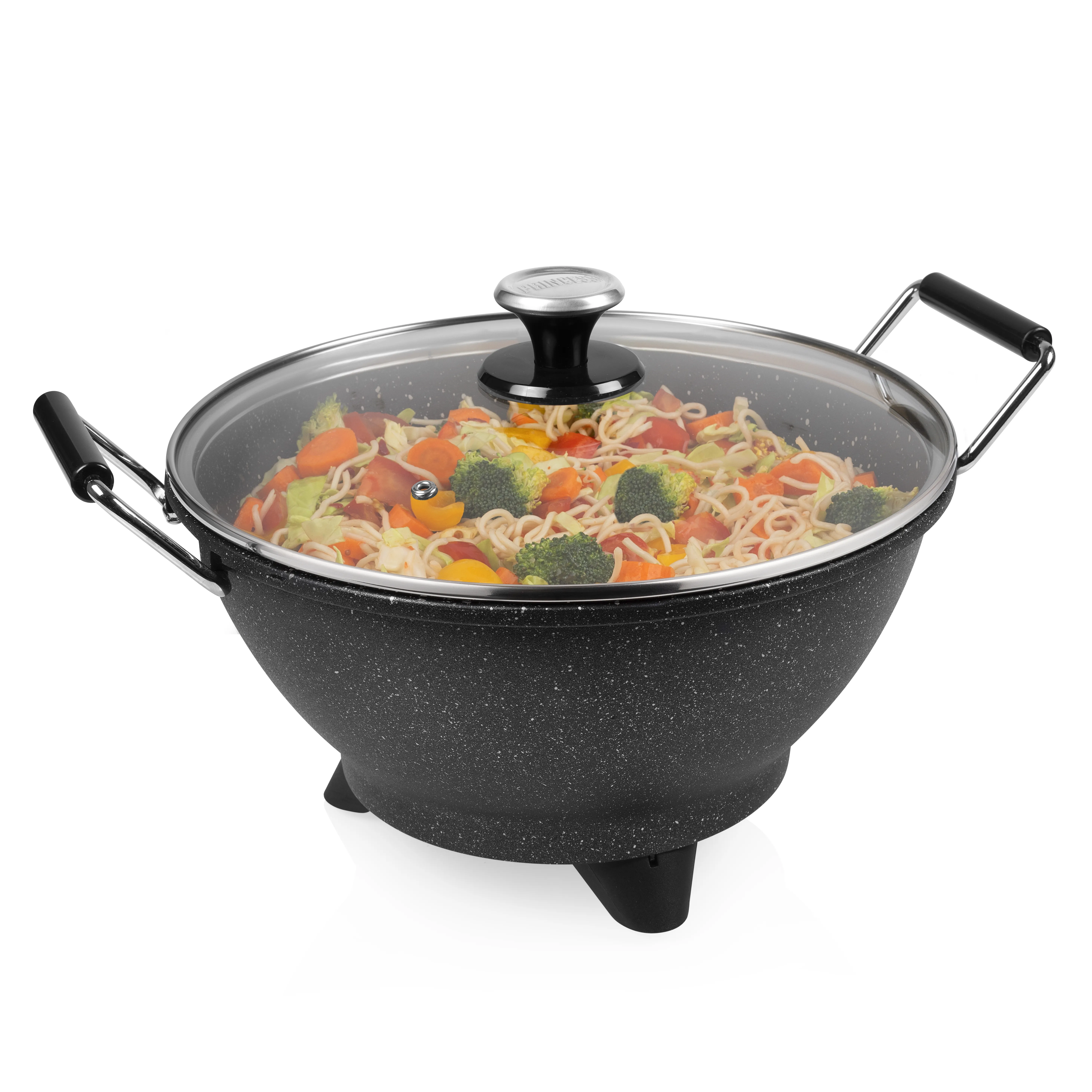Princess 162389 Elektrisk wok 30 cm 7 L Svart