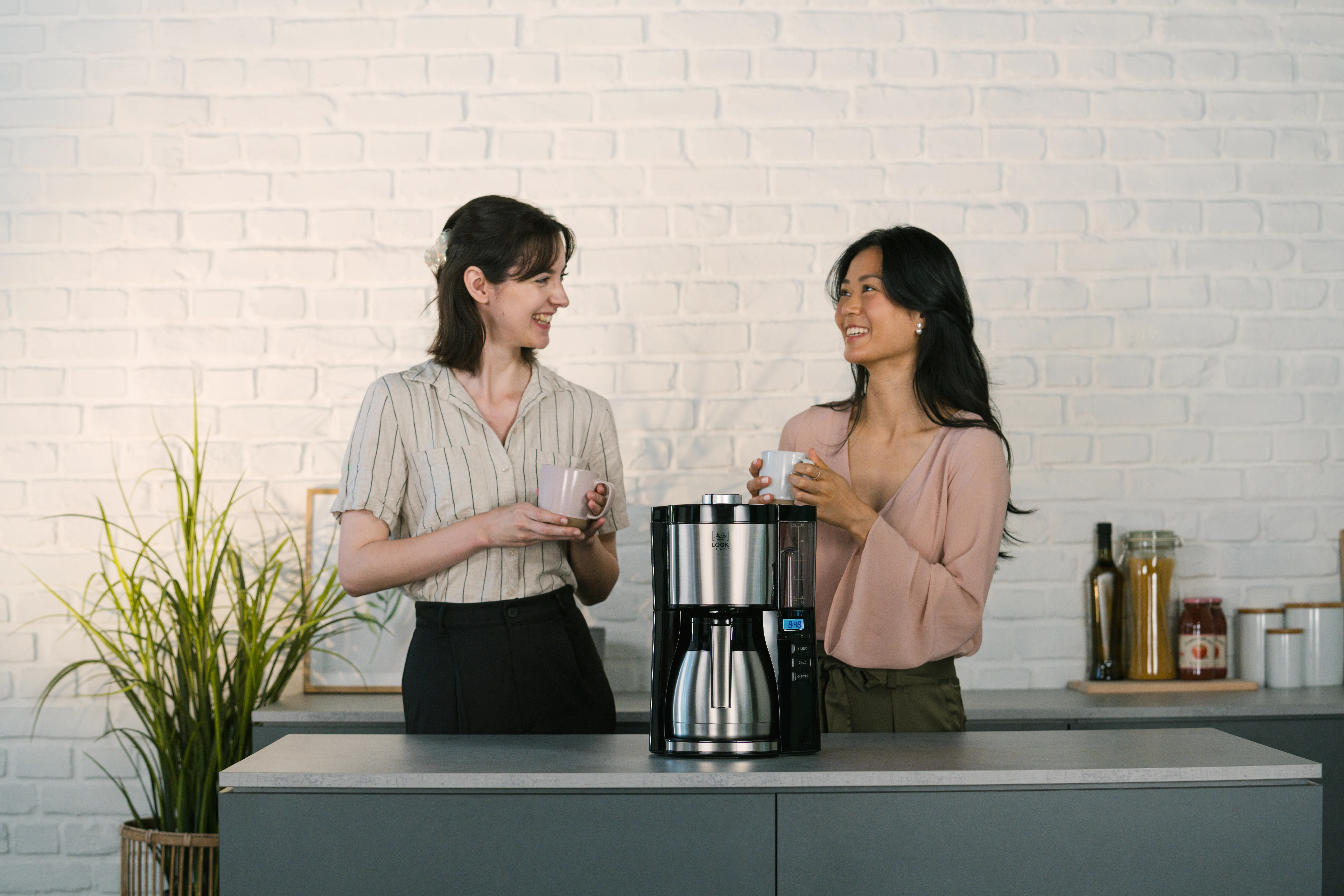Melitta Look 5.0 Therm Timer - termosbryggare, svart