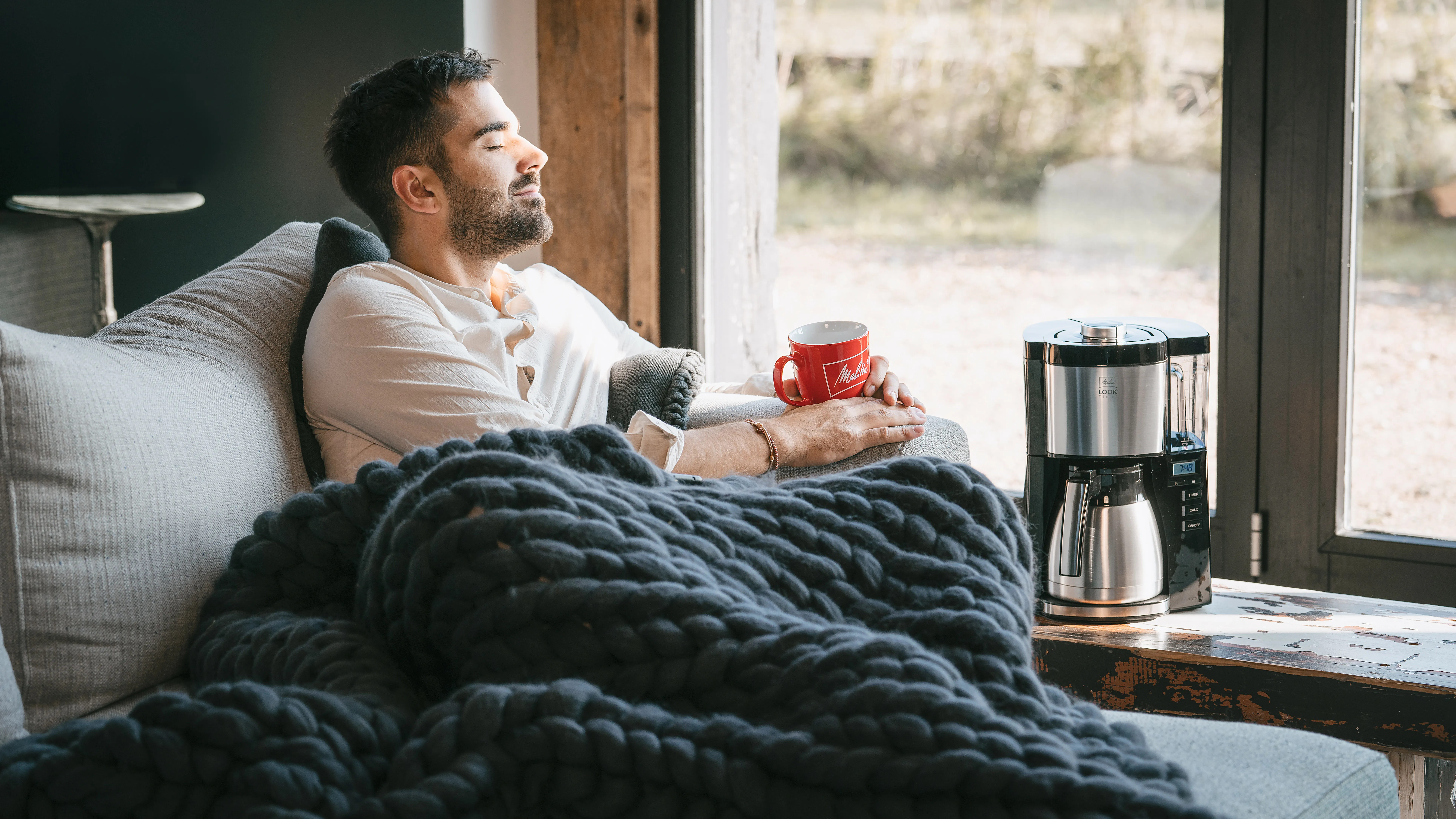 Melitta Look 5.0 Therm Timer - termosbryggare, svart