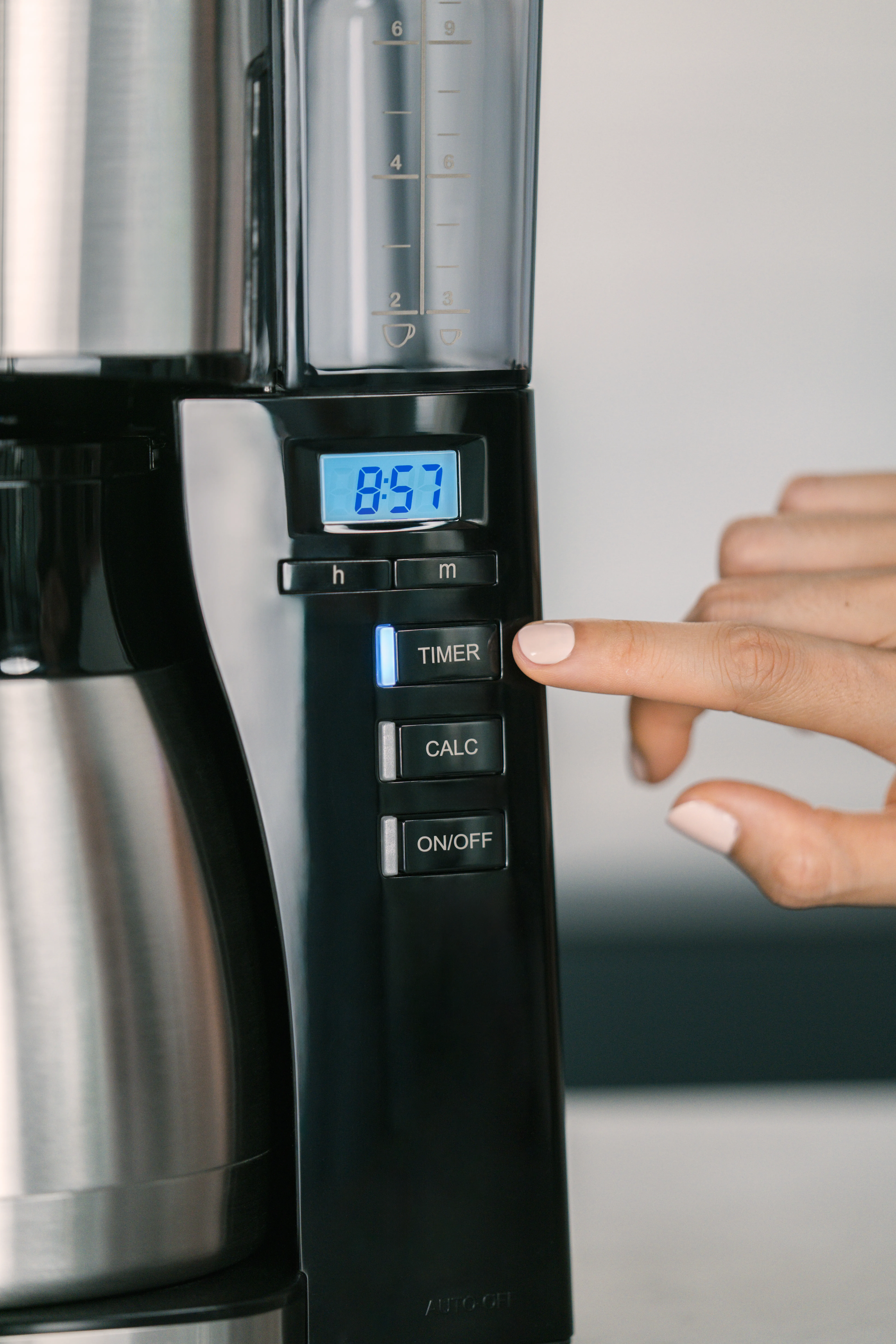 Melitta Look 5.0 Therm Timer - termosbryggare, svart