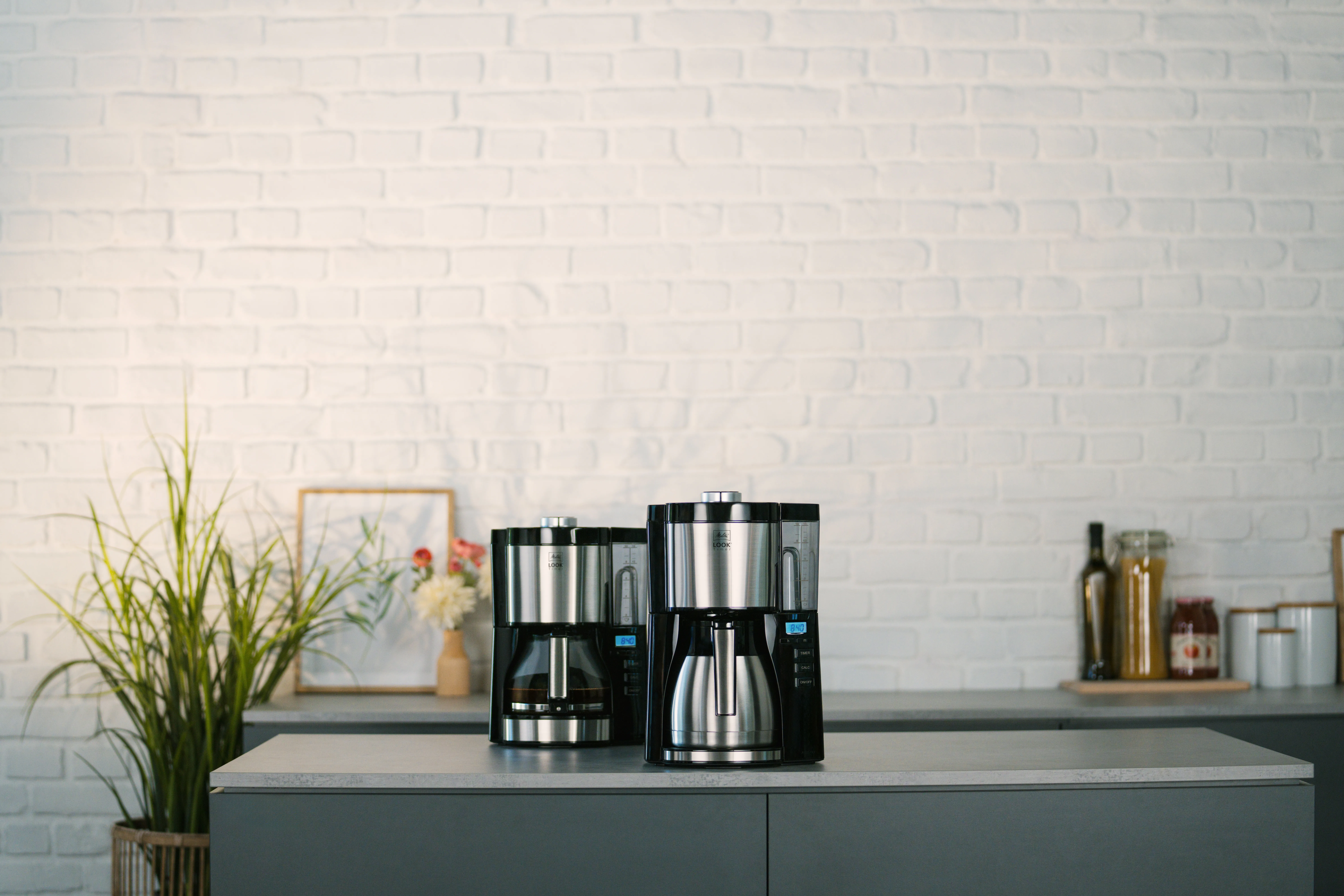 Melitta Look 5.0 Therm Timer - termosbryggare, svart
