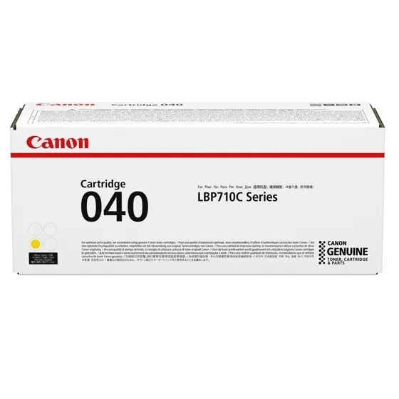 Canon CRG 040 lasertoner, gul