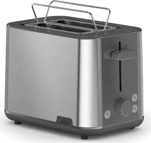 Braun PurShine HT 1510 -  brödrost, 2 skivor,  Svart, Rostfritt stål