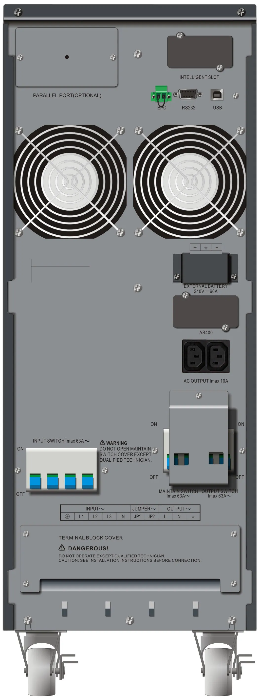 VFI 10000TCP 3/1 10000VA/9000W
