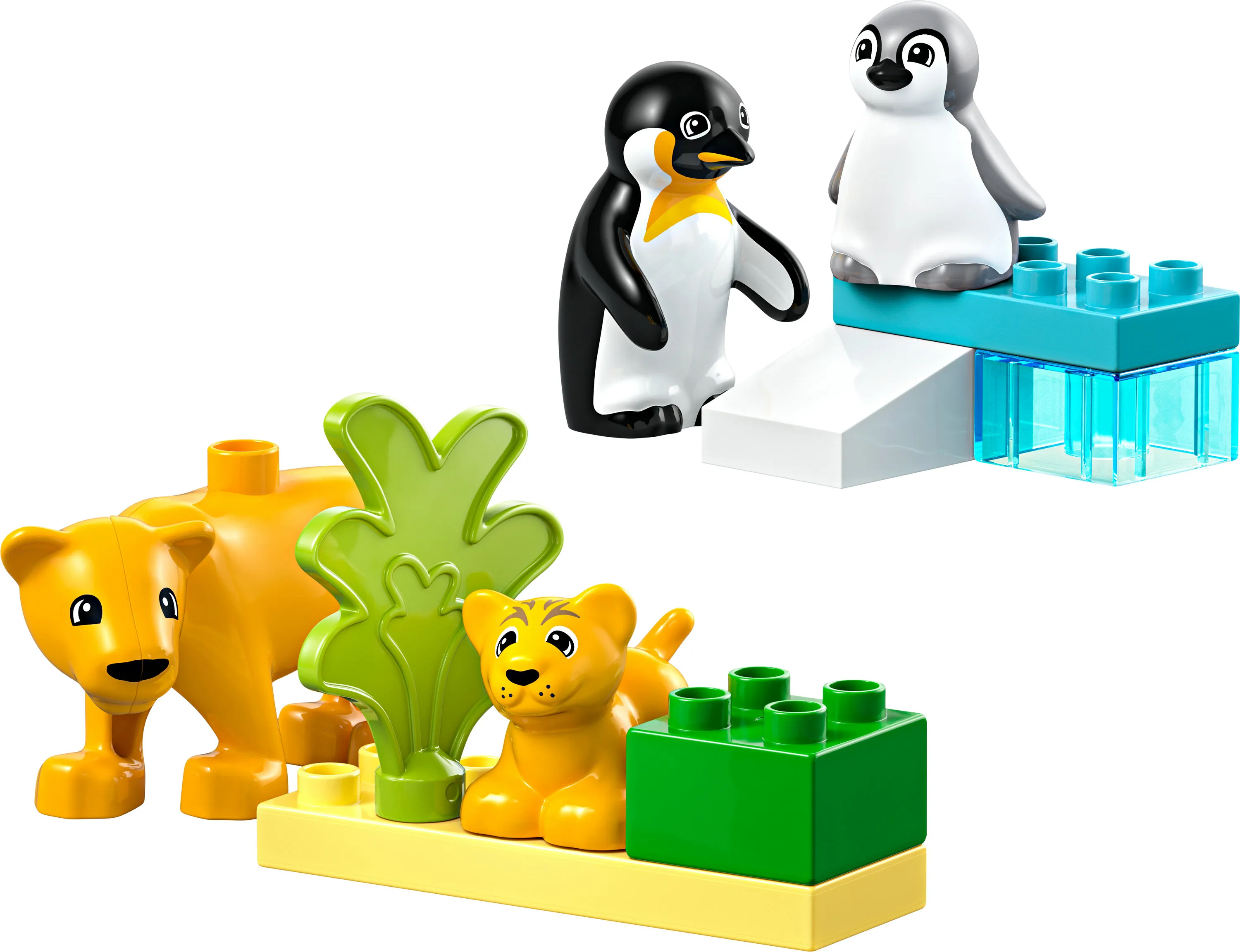 LEGO DUPLO Luonnonel&auml;inperheet: pingviinit ja leijonat 10442