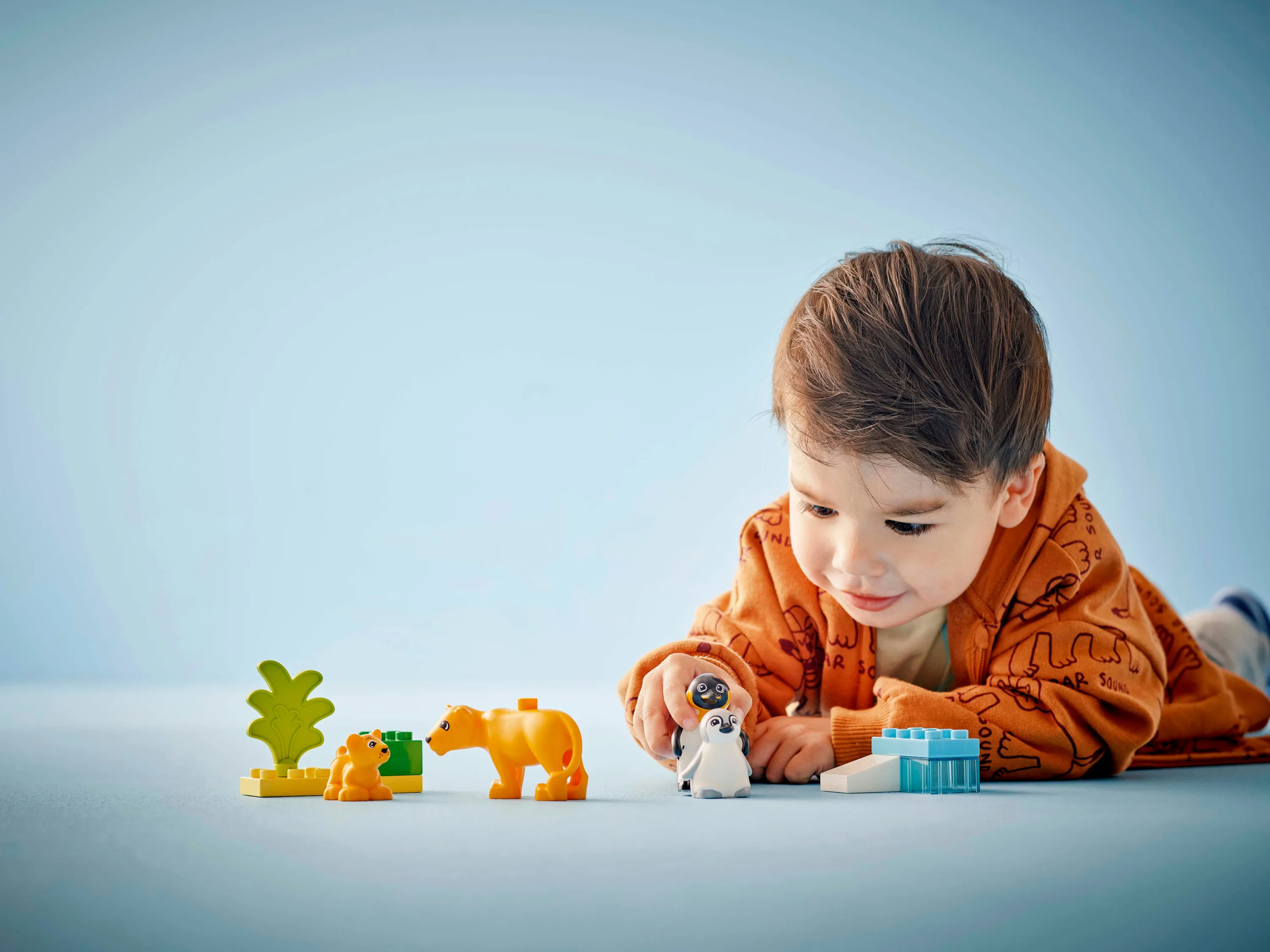 LEGO DUPLO Luonnonel&auml;inperheet: pingviinit ja leijonat 10442