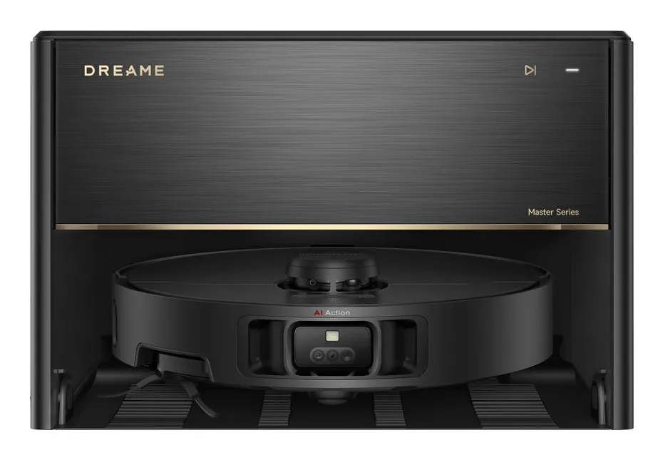 Dreame X40 Master Robot vacuum cleaner, 0.3 L, 1000 W, 6400 mAh, Dust Bag, Black