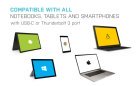 I-Tec USB-C HDMI 3xUSB-A 1xUSB-C PD 100W GLAN SD -matkatelakka
