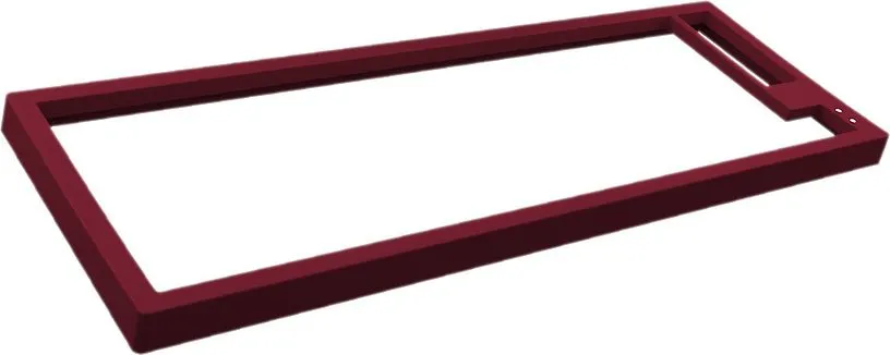 Xtrfy K5 Compact Frame - replacement frame for the K5 keyboard, Cherry Red