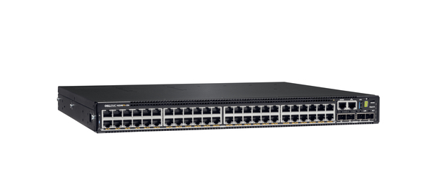 Powerswitch N2248PX-ON 48x1/2.5G PoE 30W/60W 4x25G 2x40G Stacking 1xAC PSU IO/PS airflow OS6