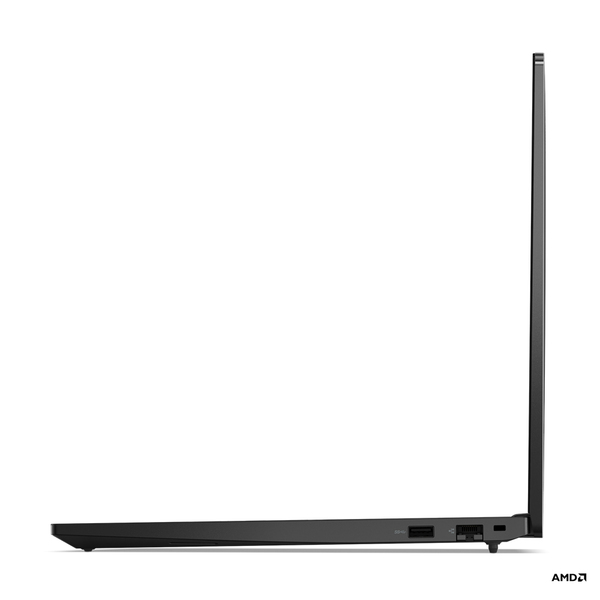 Lenovo 16&quot; ThinkPad E16. AMD Ryzen 5 7530U, 16 Gt Ram, 256 Gt SSD, Windows 11 Pro -kannettava, Musta