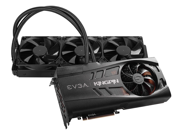 EVGA GeForce RTX 3090 K|NGP|N Hybrid 24 Gt -n&auml;yt&ouml;nohjain