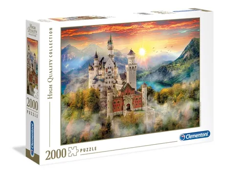 Clementoni High Quality Collection Neuschwanstein - puzzle, 2000 pcs