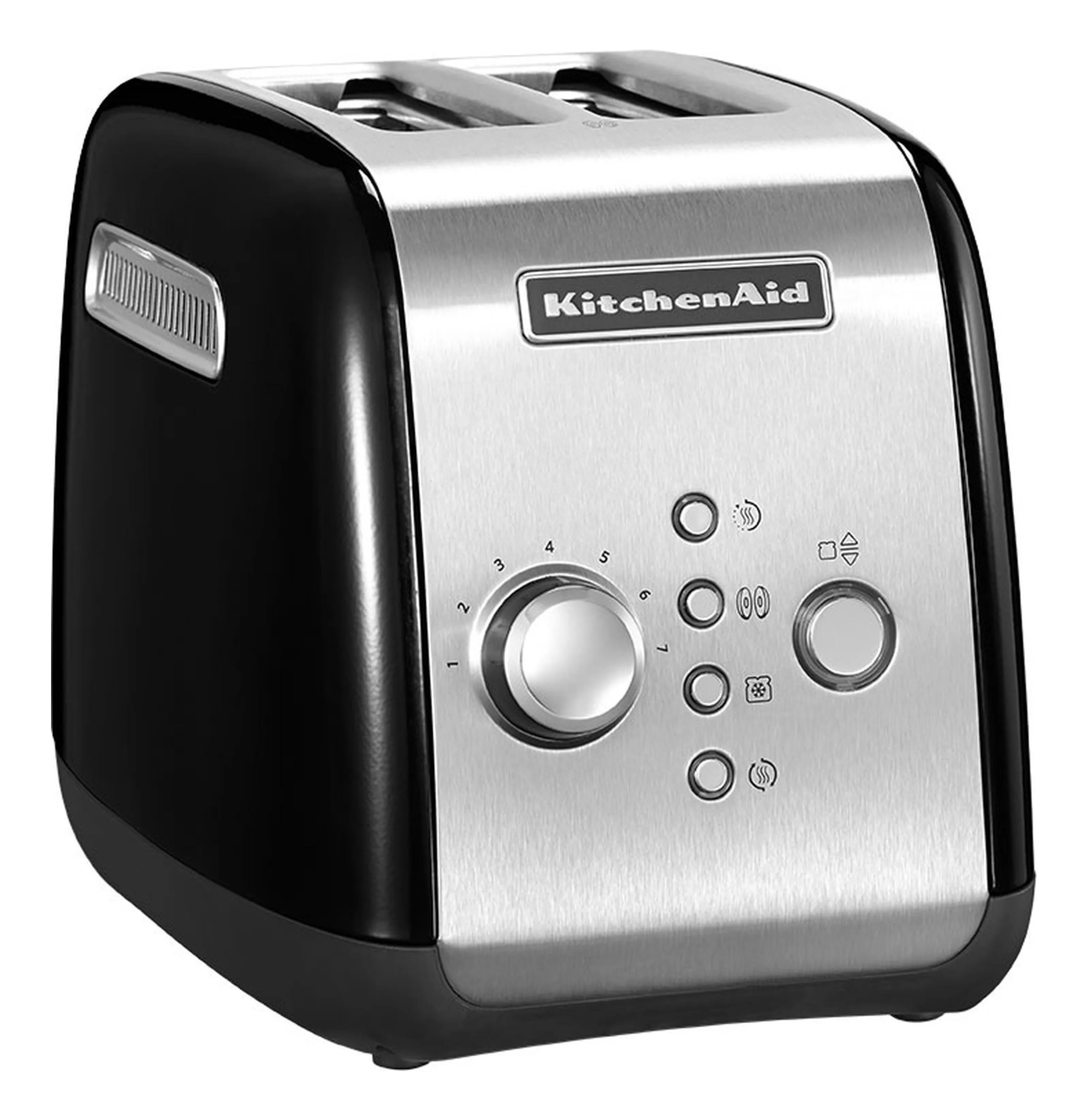 KitchenAid Artisan 5KMT221EOB -leiv&auml;npaahdin, 2 viipaleita, musta