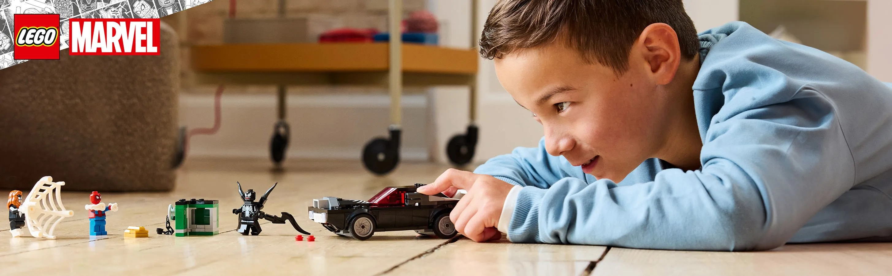 LEGO Marvel Spider-Man vs. Venom Muscle Car 76309