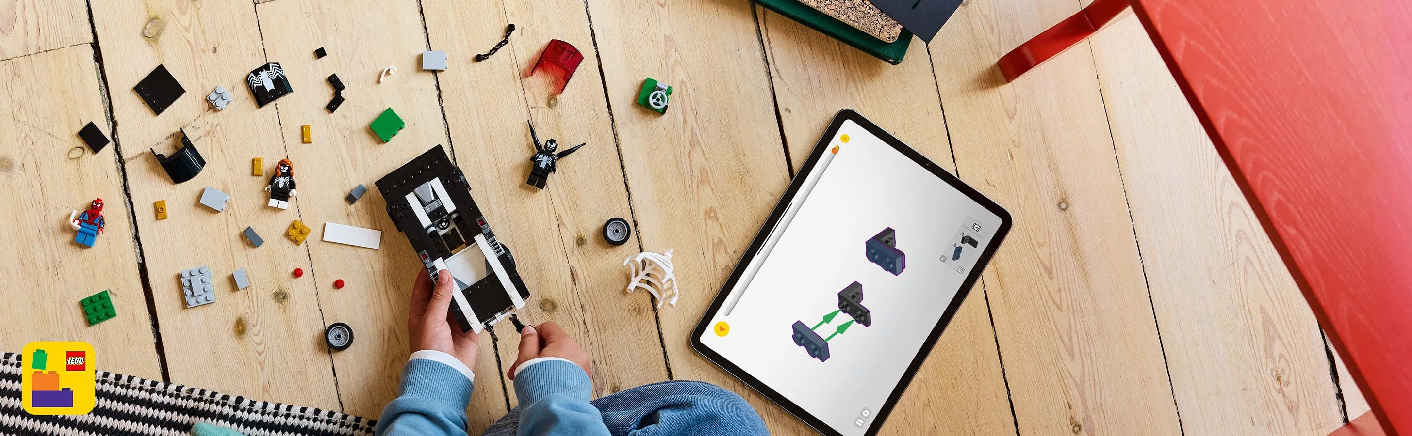 LEGO Marvel Spider-Man vs. Venom Muscle Car 76309