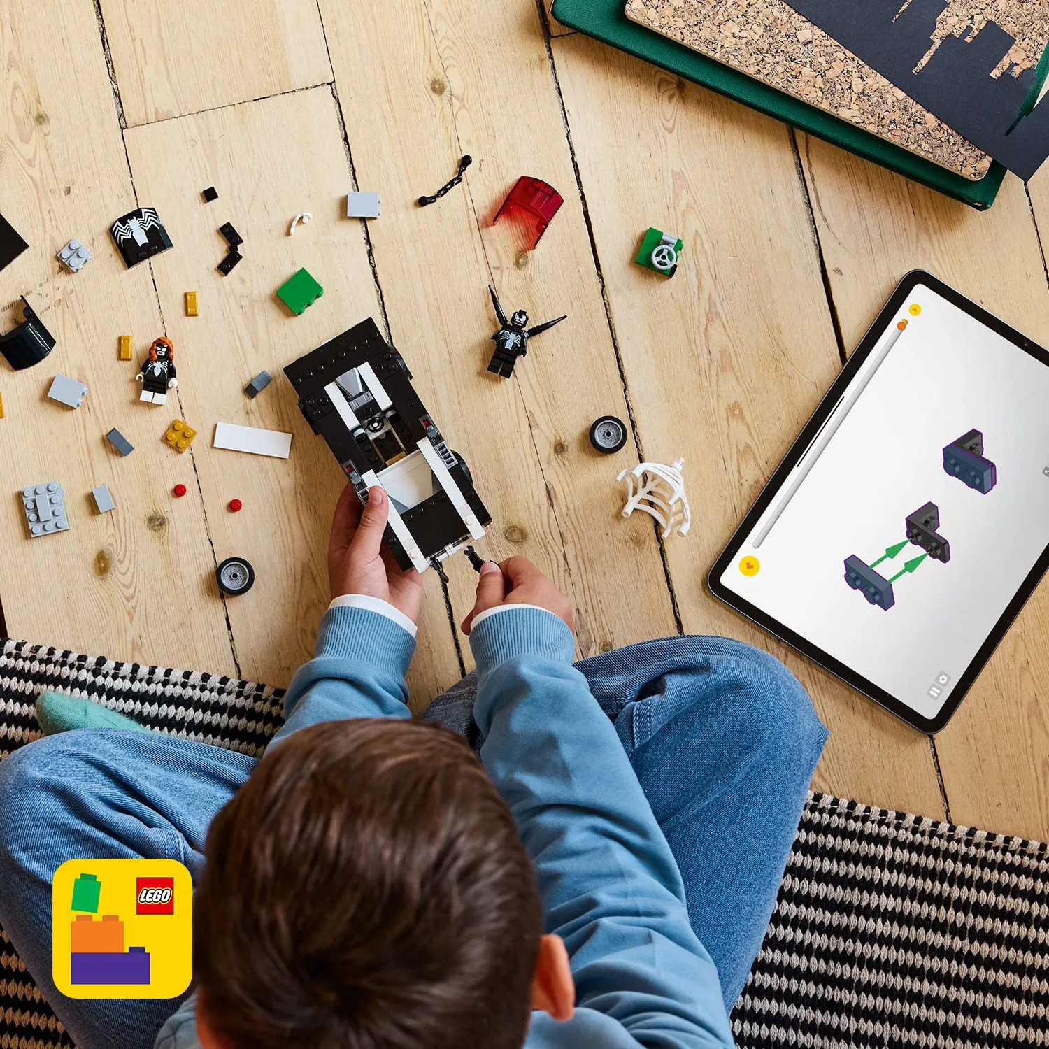 LEGO Marvel Spider-Man vs. Venom Muscle Car 76309