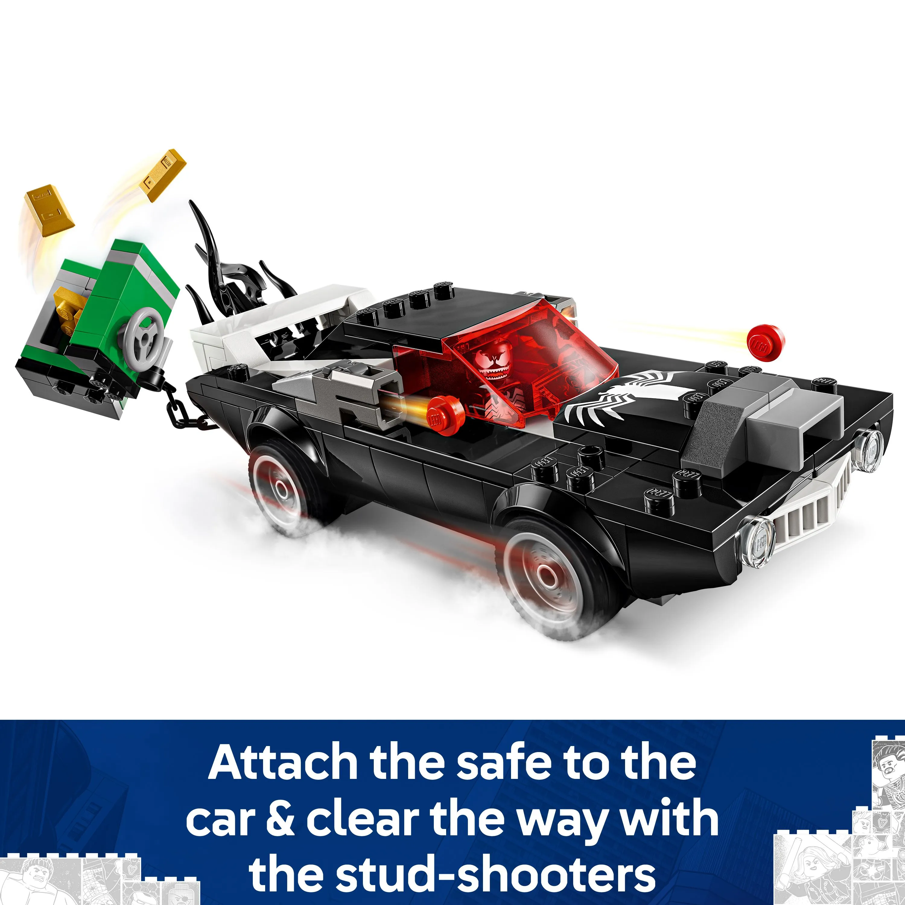 LEGO Marvel Spider-Man vs. Venom Muscle Car 76309