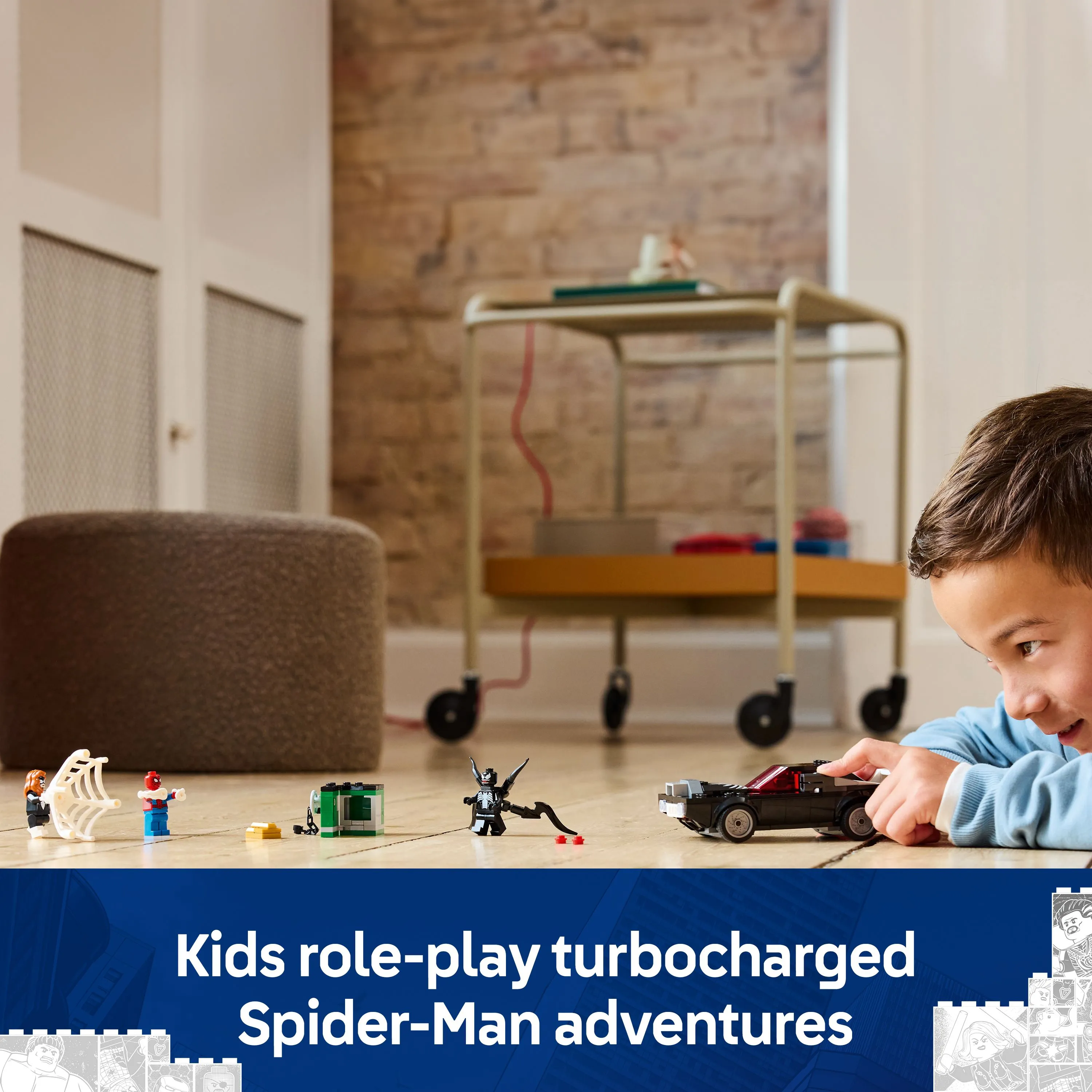 LEGO Marvel Spider-Man vs. Venom Muscle Car 76309