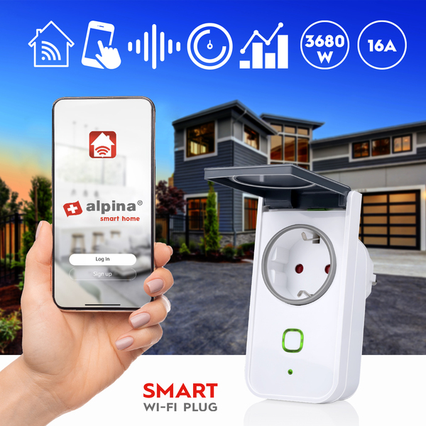 Alpina Smart Outdoor plug 3680W IP44