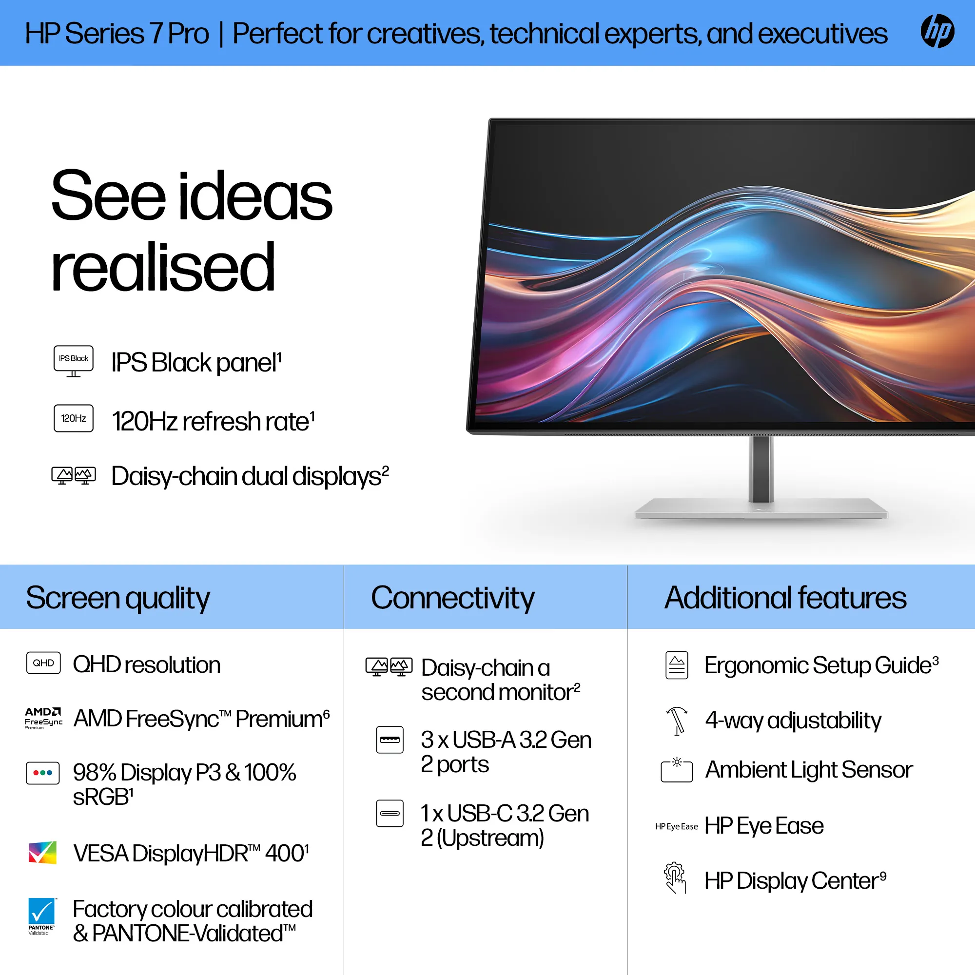 HP S7 Pro 727pq QHD MNTR EMEA-INTL Eng HP S7 Pro 727pq QHD MNTR EMEA-INTL Eng