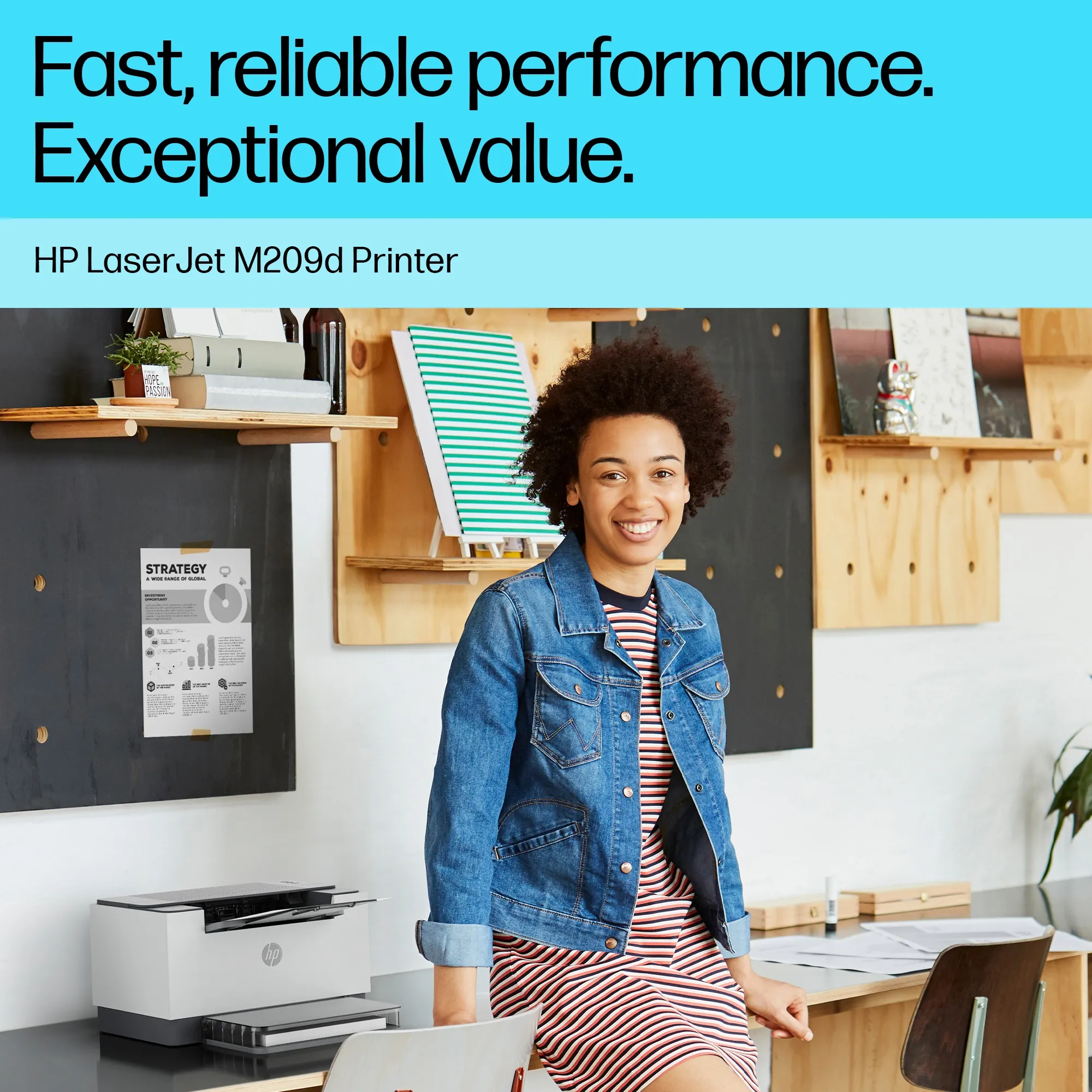 HP LaserJet M209d Printer Mono Duplex laser A4 600x600dpi 29ppm 150sheets USB