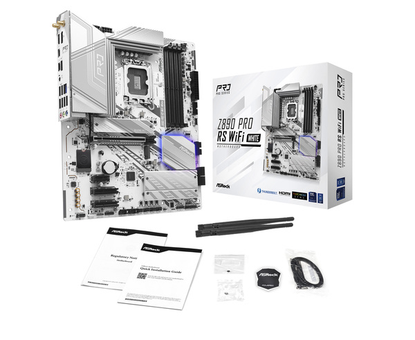 ASRock Z890 Pro RS WiFi LGA1851 ATX moderkort