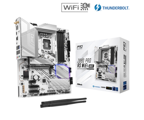 ASRock Z890 Pro RS WiFi LGA1851 ATX moderkort
