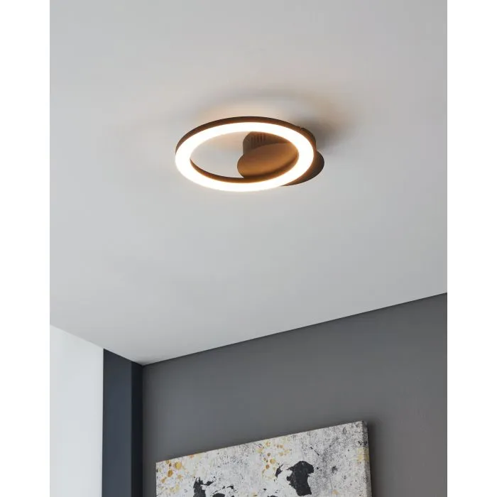 EGLO connect.z PARRAPOS-Z - Wall lamp, Black/White