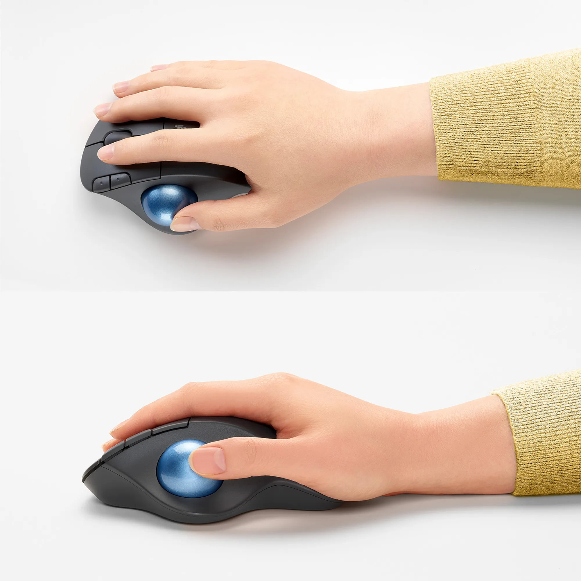 Logitech ERGO M575 - wireless trackball mouse, graphite
