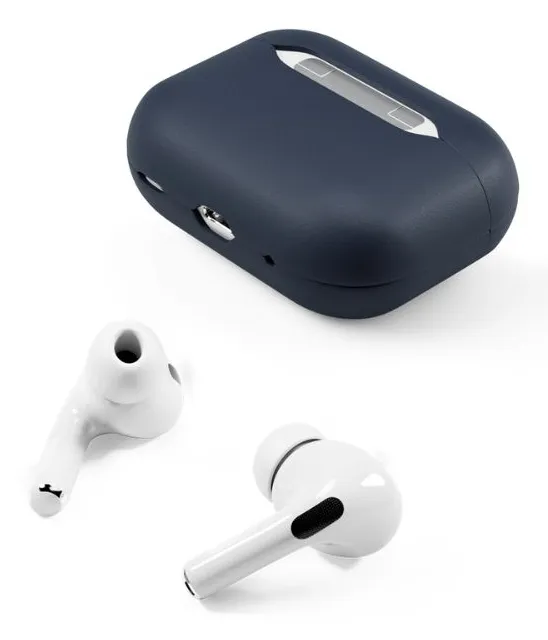 Epico Leather Case, AirPods Pro (2nd Gen) - Case, Blue