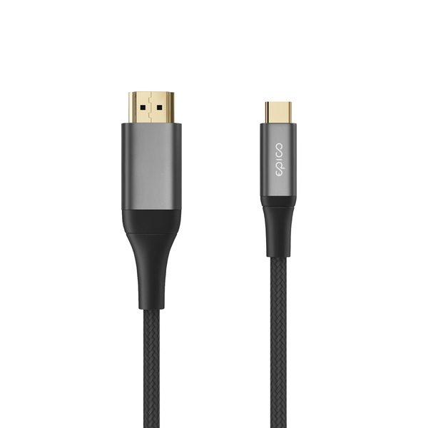 Epico UltraLink EC60 HDMI 2.0 &ndash; USB-C cable, 4K, 2 m, Space Grey