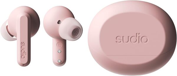 Sudio A3 Pro Wireless Earbuds, Blush Pink