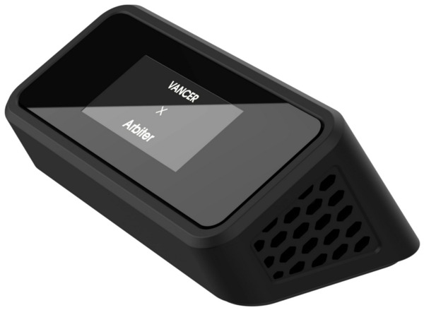 Arbiter AKITSU Medium tr&aring;dl&ouml;s gamingmus, svart