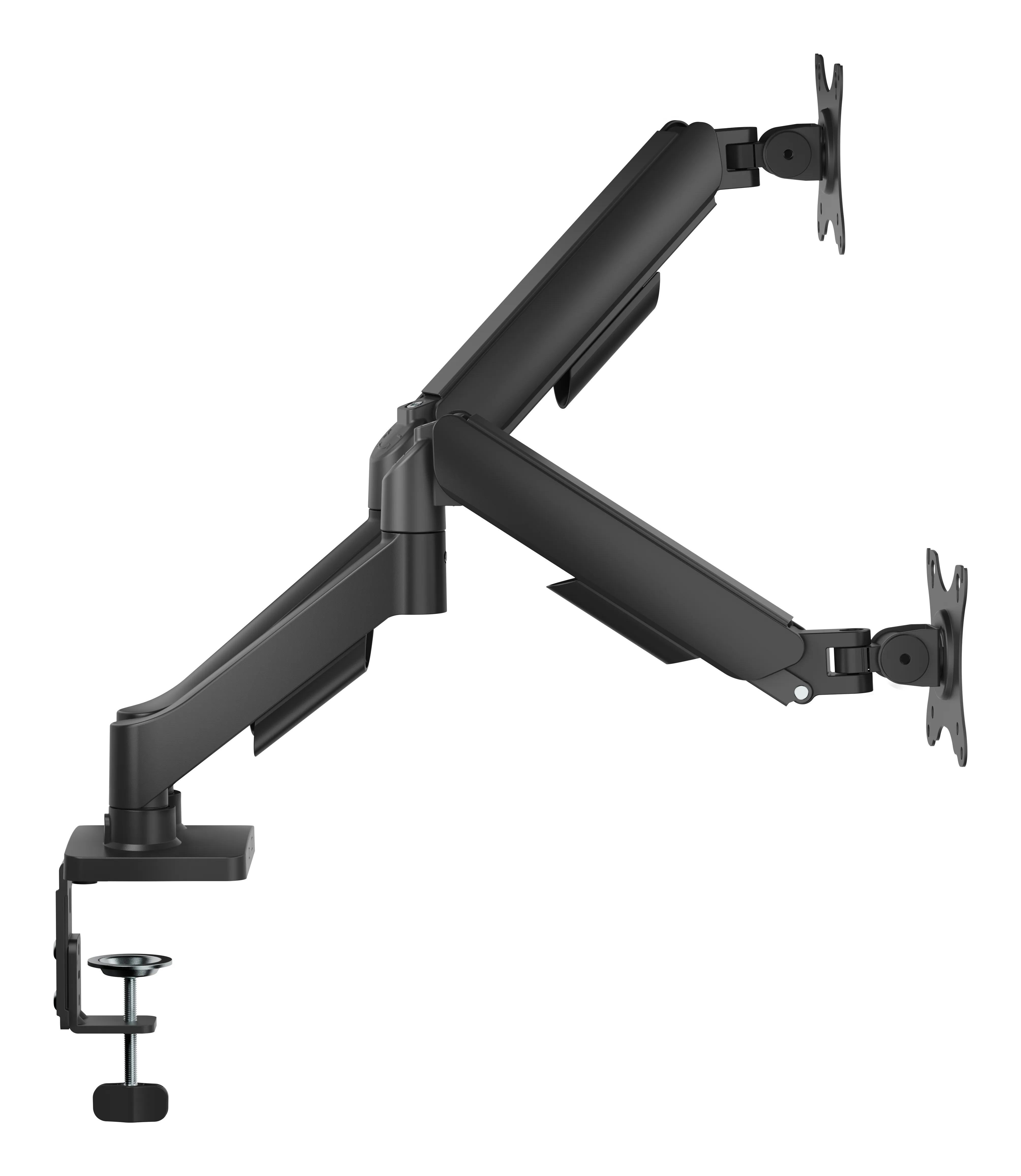 Deltaco mekaaninen -näyttövarsi, Musta, 17-32", 2x9kg Deltaco mekaaninen -näyttövarsi, Musta, 17-32", 2x9kg