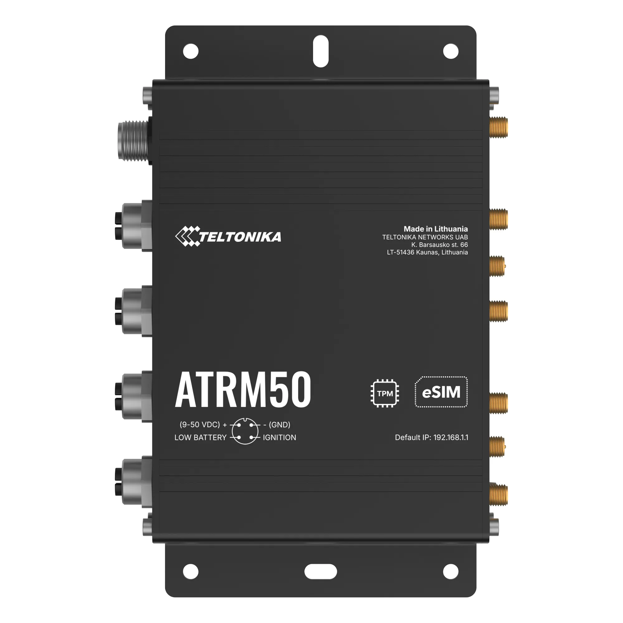 Teltonika ATRM50 - Industrial 5G router, Black