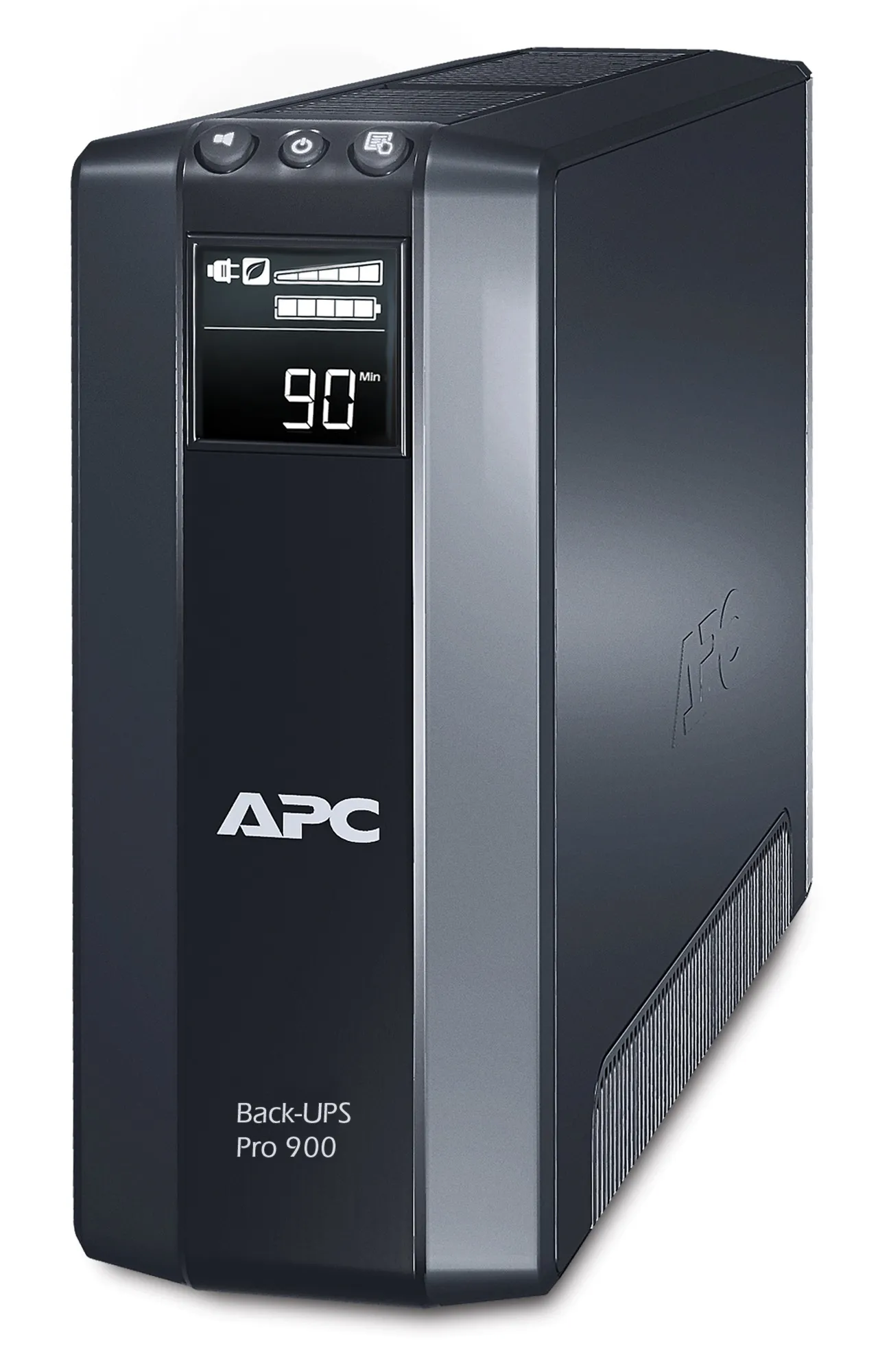 APC Power-Saving Back-UPS Pro 900 VA / 540 W  230V  4,5 min (50% 17 min). L&auml;ht&ouml;liitynn&auml;t  4x IEC C13 akkuvarmennettua ja 4x IEC C13 vain ylij&auml;nnitesuojattua. US