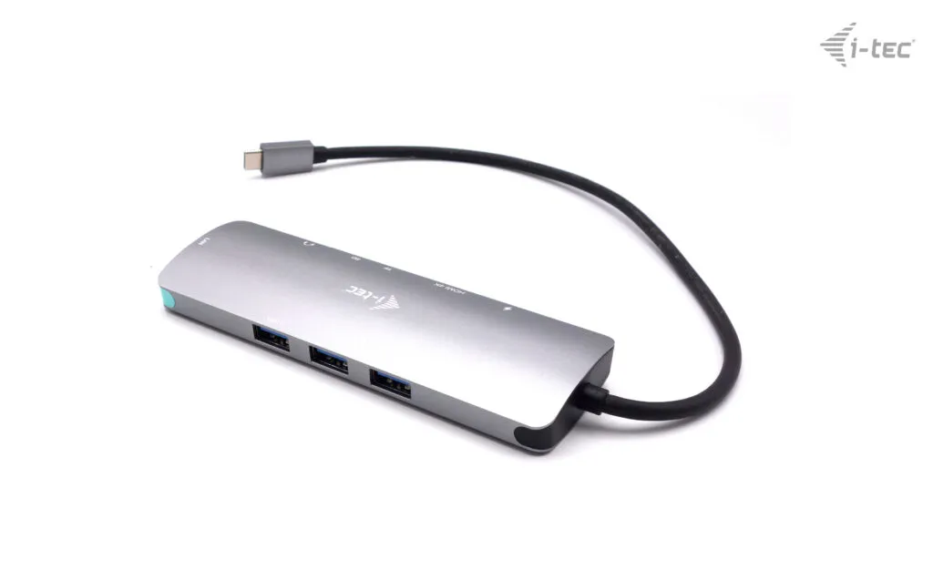 I-Tec USB-C HDMI 3xUSB-A 1xUSB-C PD 100W GLAN SD - travel dock