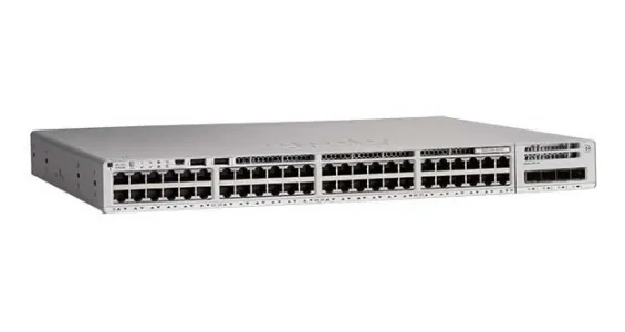 Cisco Catalyst 9200 - Essential Edition - kytkin - smart - 48 x 10/100/1000 (PoE+) - räkkiin asennettava - PoE+ (740 W) - (ei palautusoikeutta)