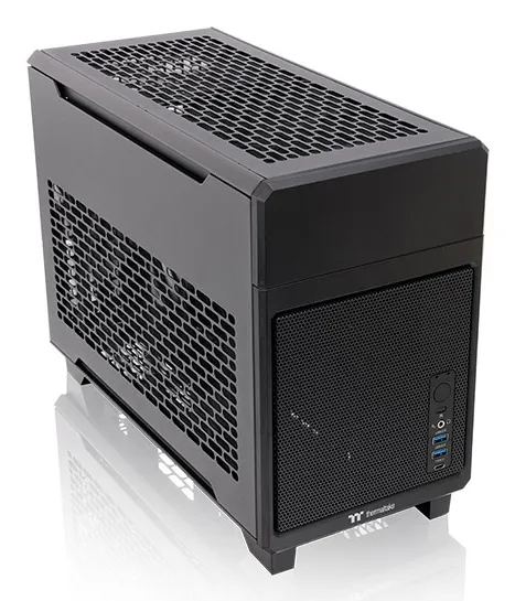 Thermaltake TR100-minitornikotelo, musta