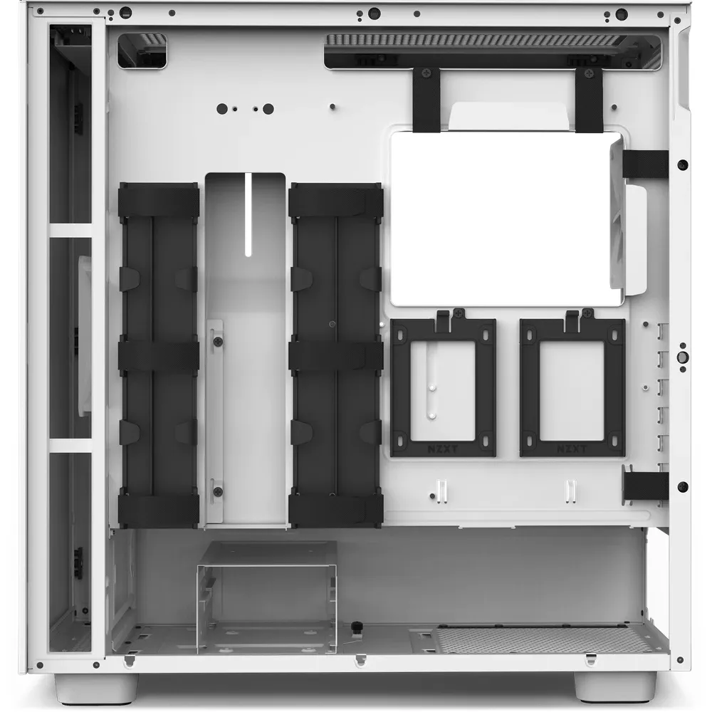 NZXT H7 - Mid Tower case, window, White