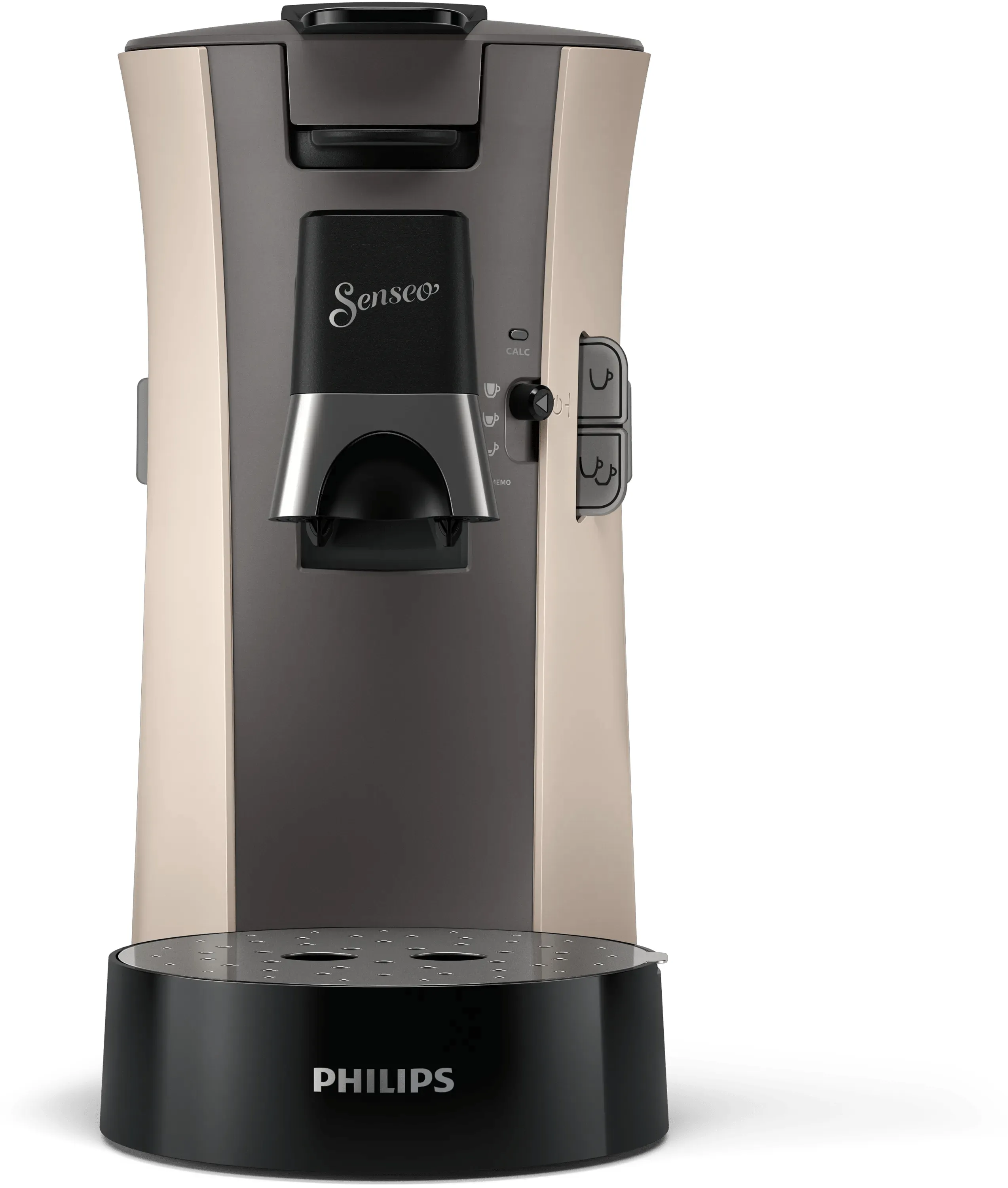 Philips SENSEO Select CSA240/30 Capsule Coffee Machine, 0.9L, Beige, Grey