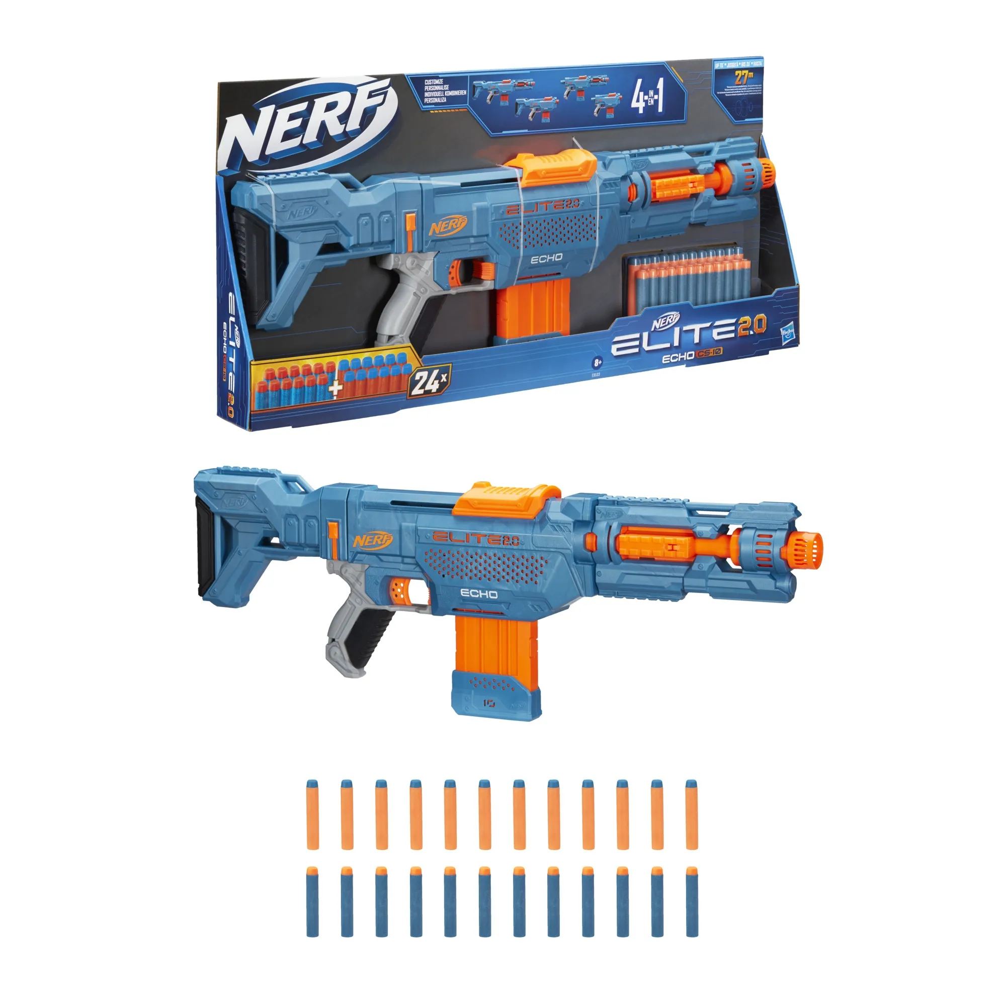 Hasbro Nerf Elite 2.0 ECHO CS 10 - E9533EU4