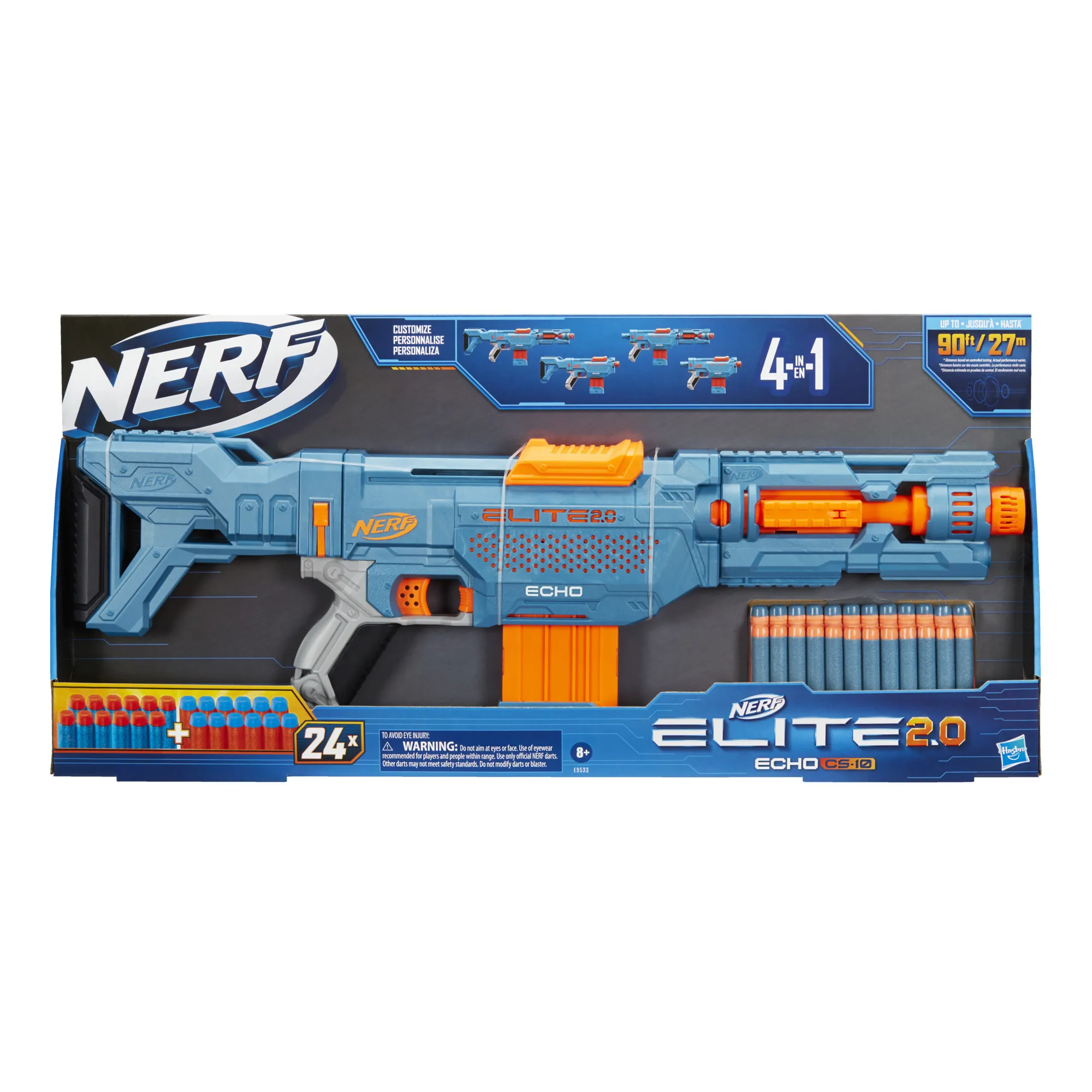 Hasbro Nerf Elite 2.0 ECHO CS 10 - E9533EU4