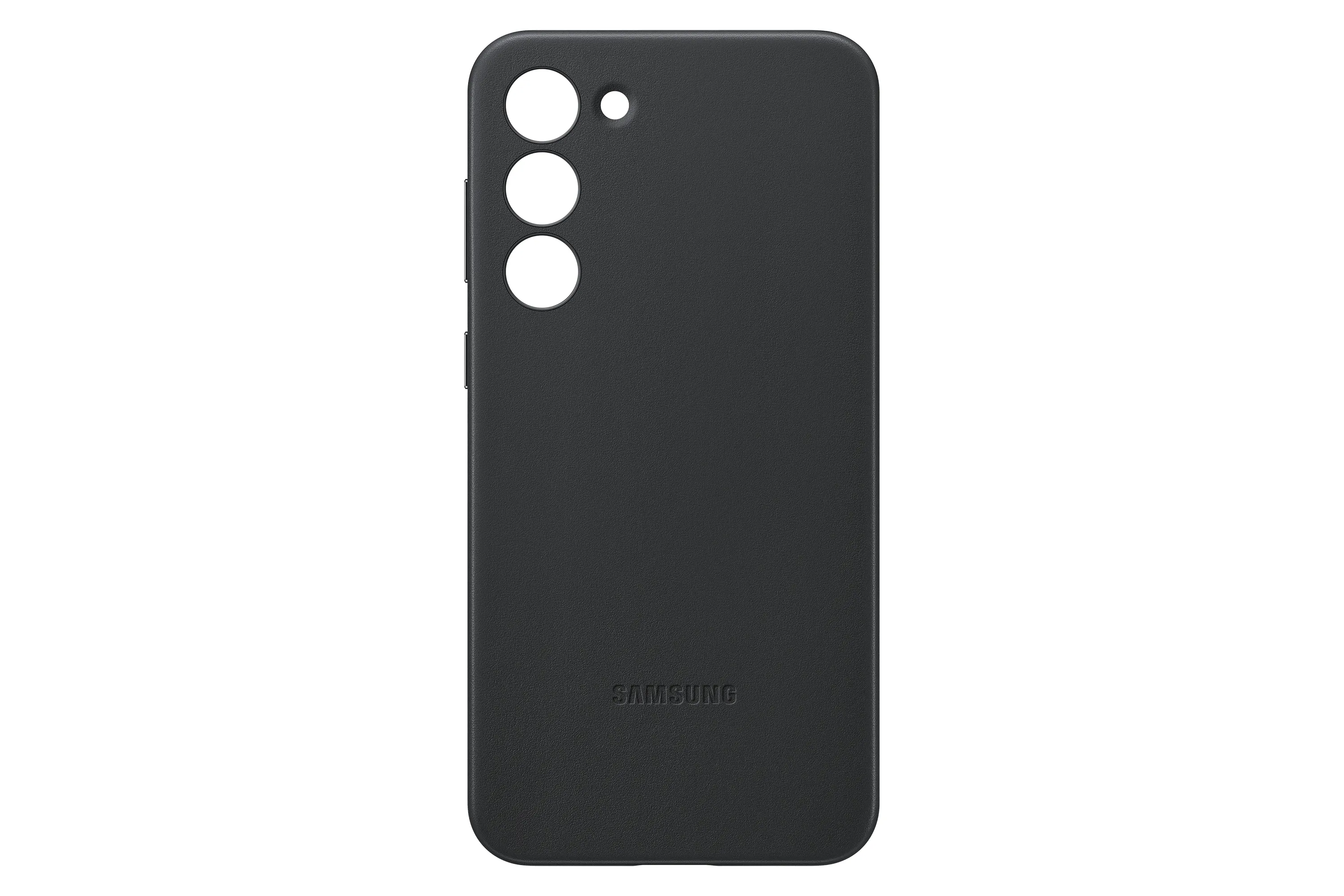 Samsung Galaxy S23+ Leather Case, Black
